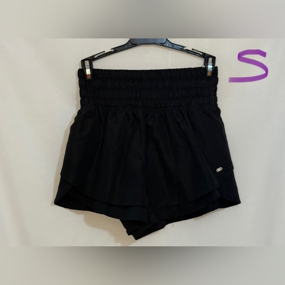 Elegant Black Women's Athletic Shorts